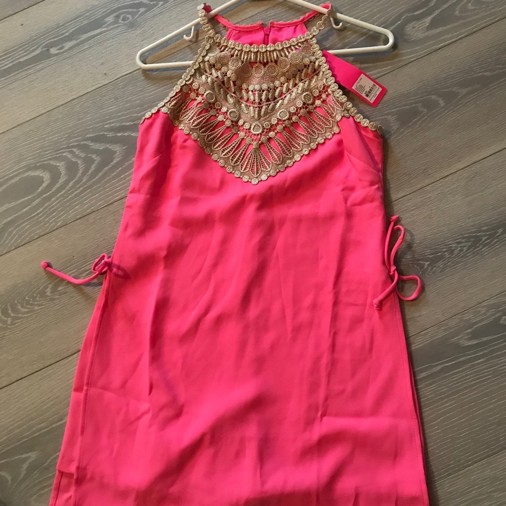 Hot pink Lilly Pulitzer Romper